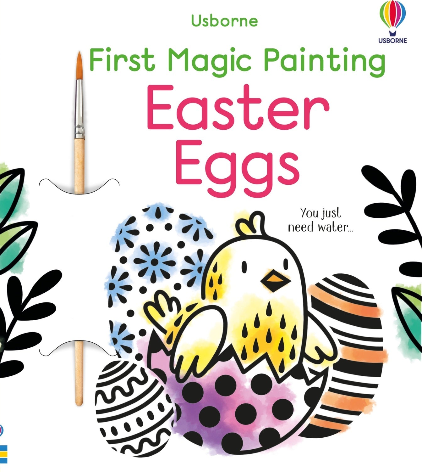 First Magic Painting Easter Eggs