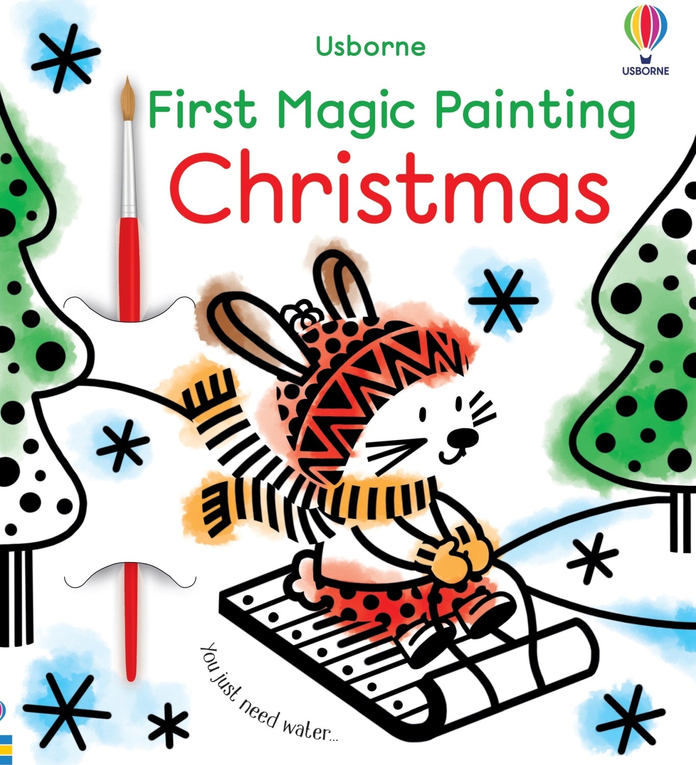 First Magic Painting Christmas: A Christmas Holiday Book for Kids