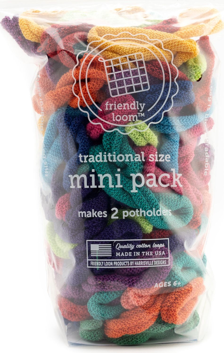 Friendly Loom - Mini Pack - Multi-colors (Traditional Size)