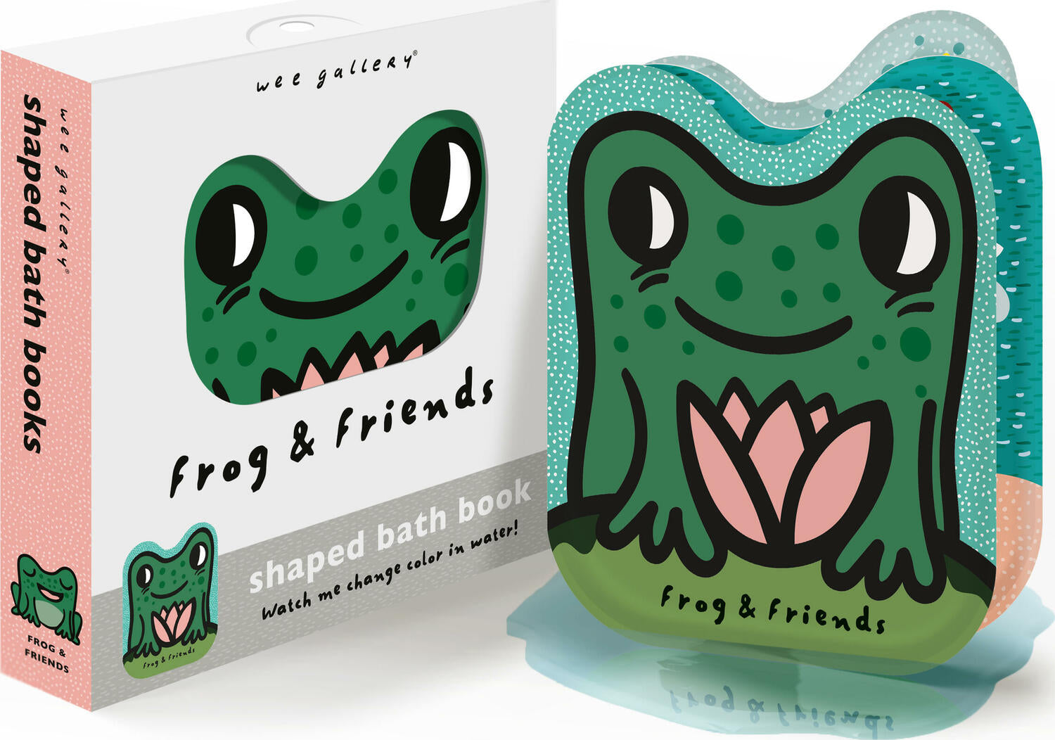 Frog and Friends: Watch me change color in water!