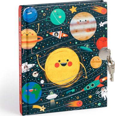 Solar System Locked Diary