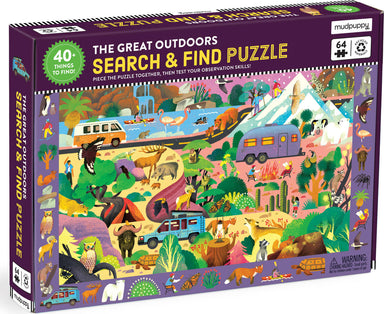 Great Outdoors 64 piece Search and Find Puzzle