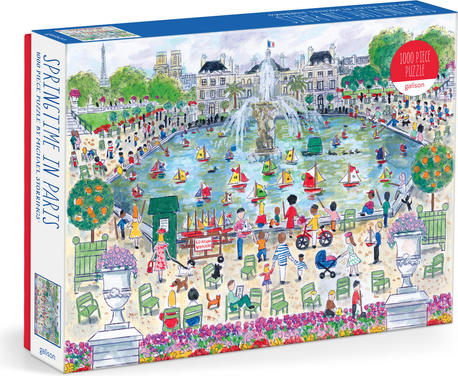 Michael Storrings Springtime in Paris 1000 Piece Puzzle