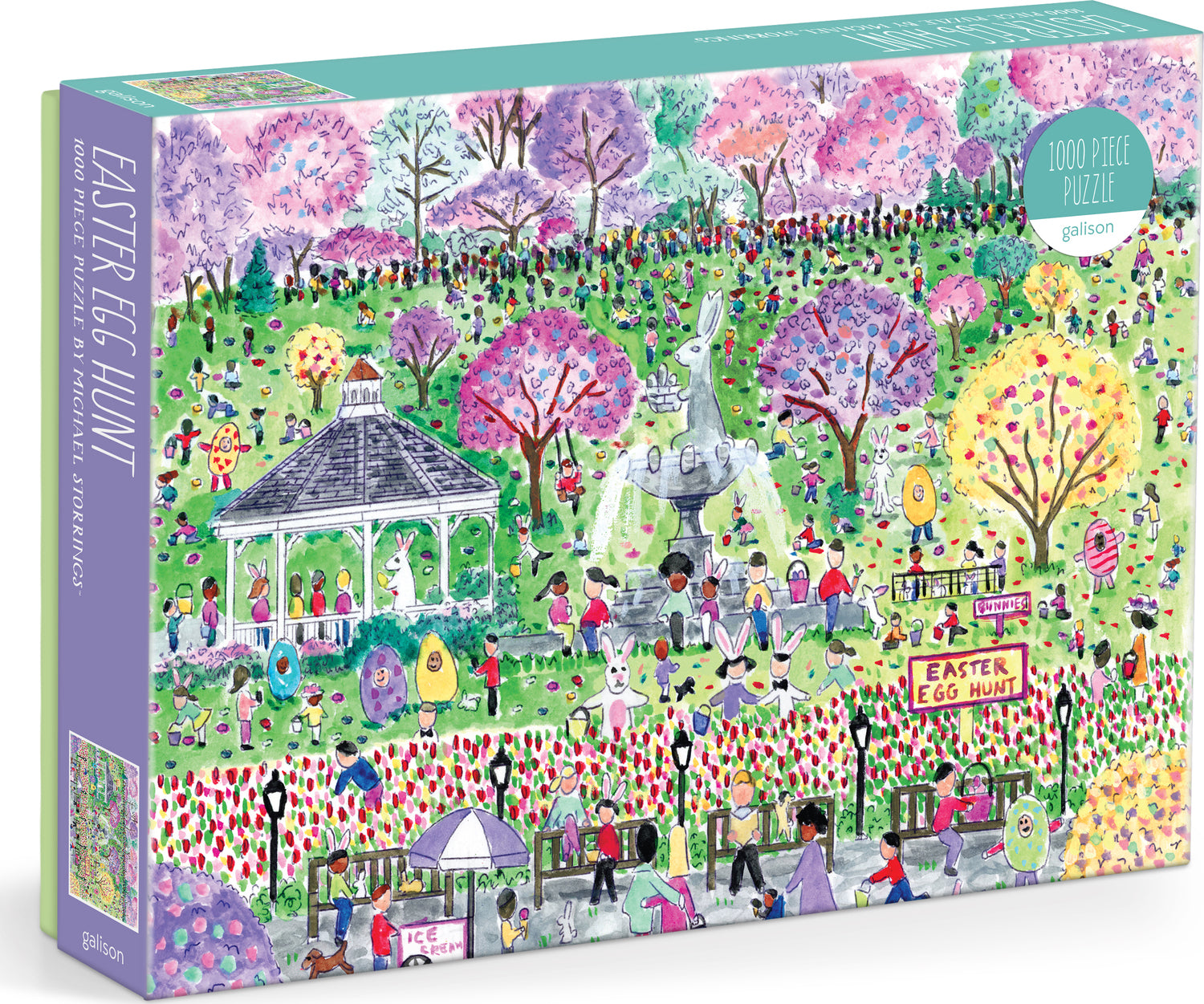 Michael Storrings Easter Egg Hunt 1000 Piece Puzzle