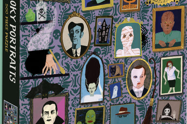 Spooky Portraits 500 Piece Foil Puzzle