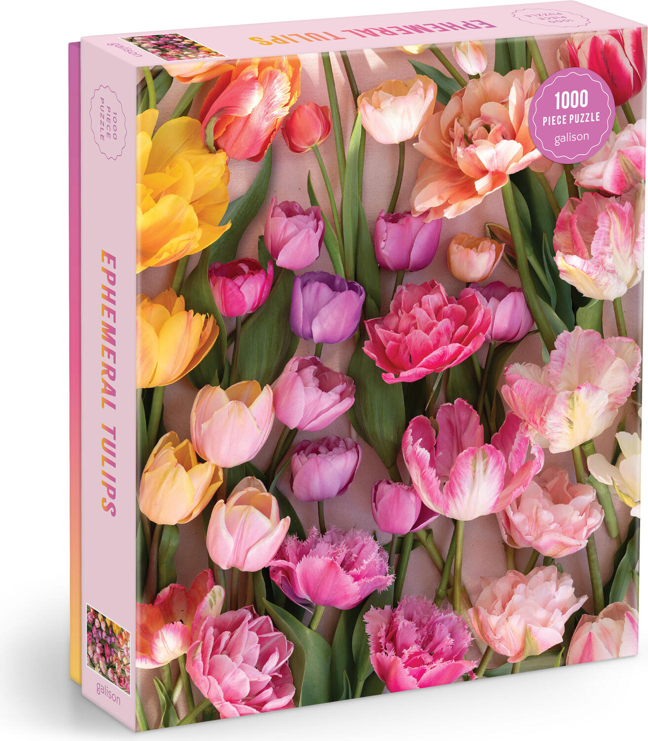 Ephemeral Tulips 1000 Piece Puzzle