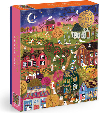 Joy Laforme Spooky Village 1000 Piece Foil Puzzle