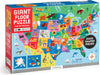 Map of the U.S.A. 50 Piece Giant Floor Puzzle