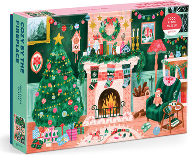 Cozy by the Fireplace 1000 Piece Puzzle