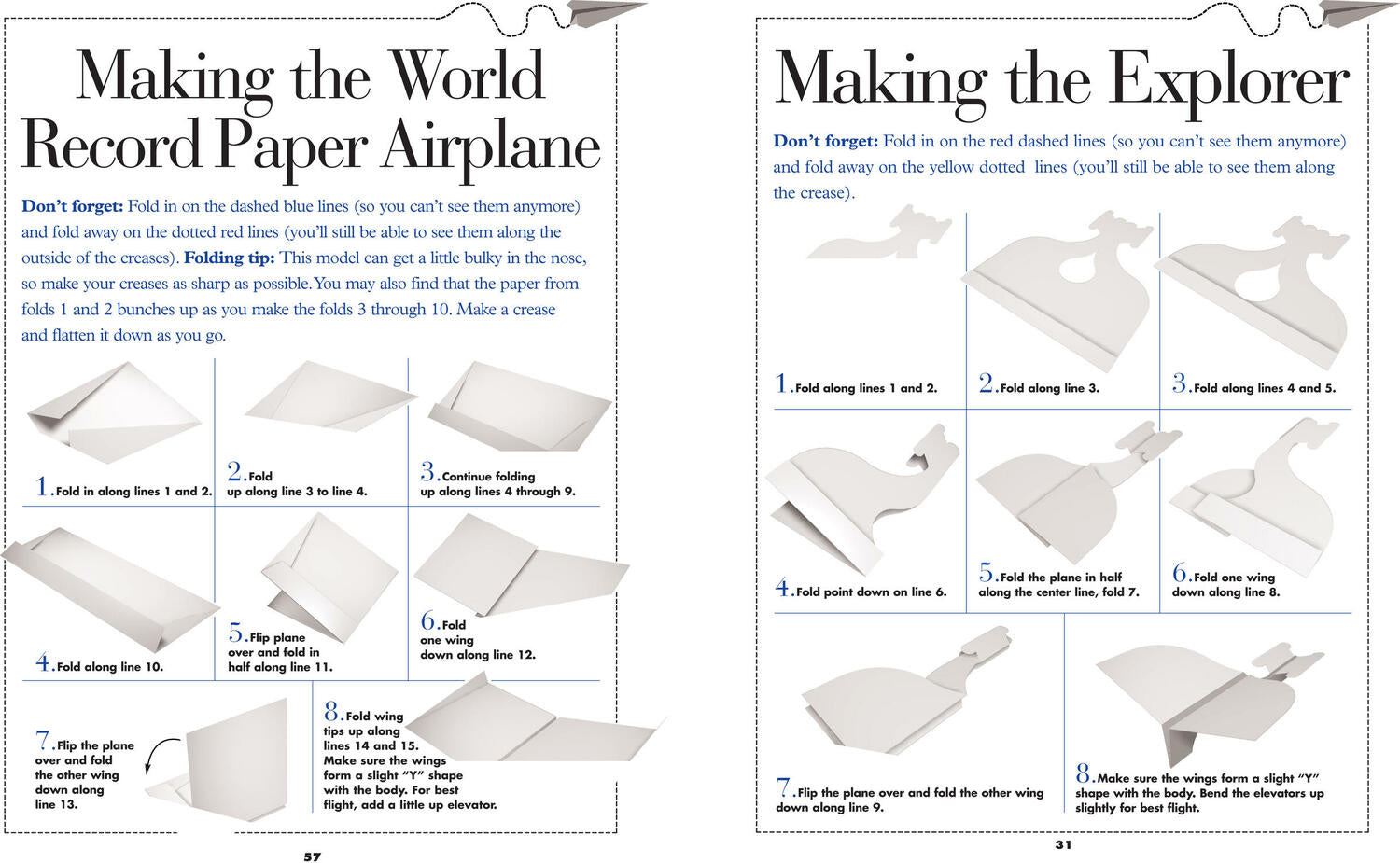 Kids' Paper Airplane Book