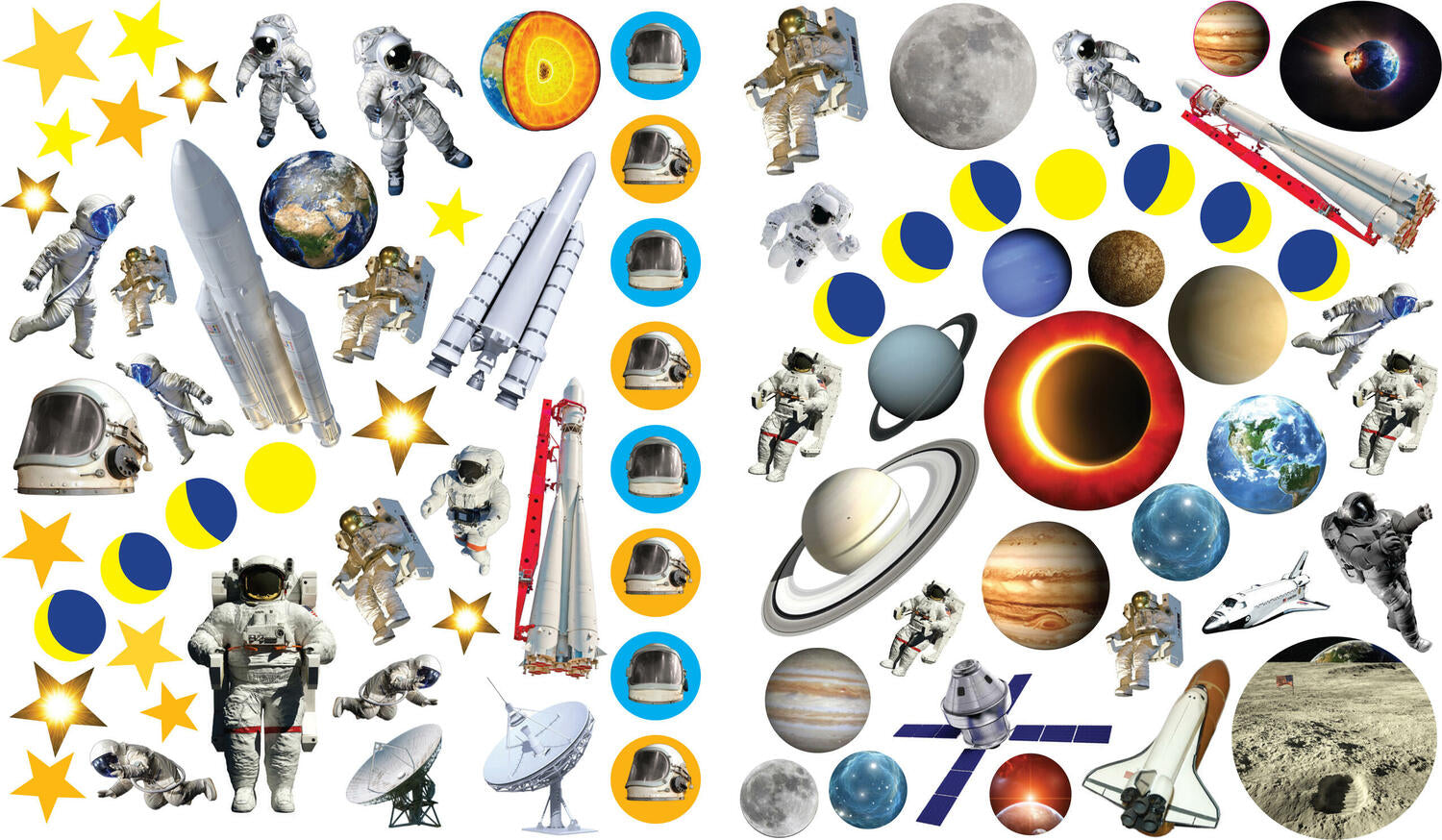 Eyelike Stickers: Space