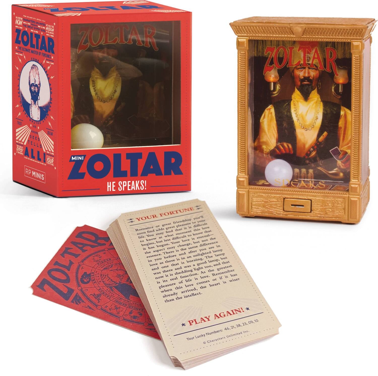 Mini Zoltar: He Speaks!