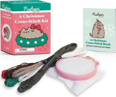 Pusheen: A Christmas Cross-Stitch Kit