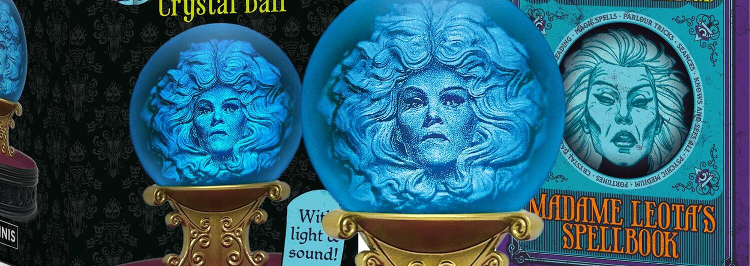 The Haunted Mansion: Madame Leota Crystal Ball: With light and sound!