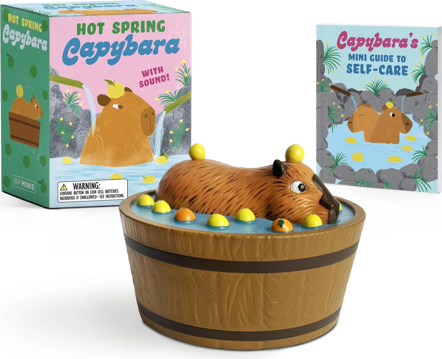 Hot Spring Capybara: With Sound!