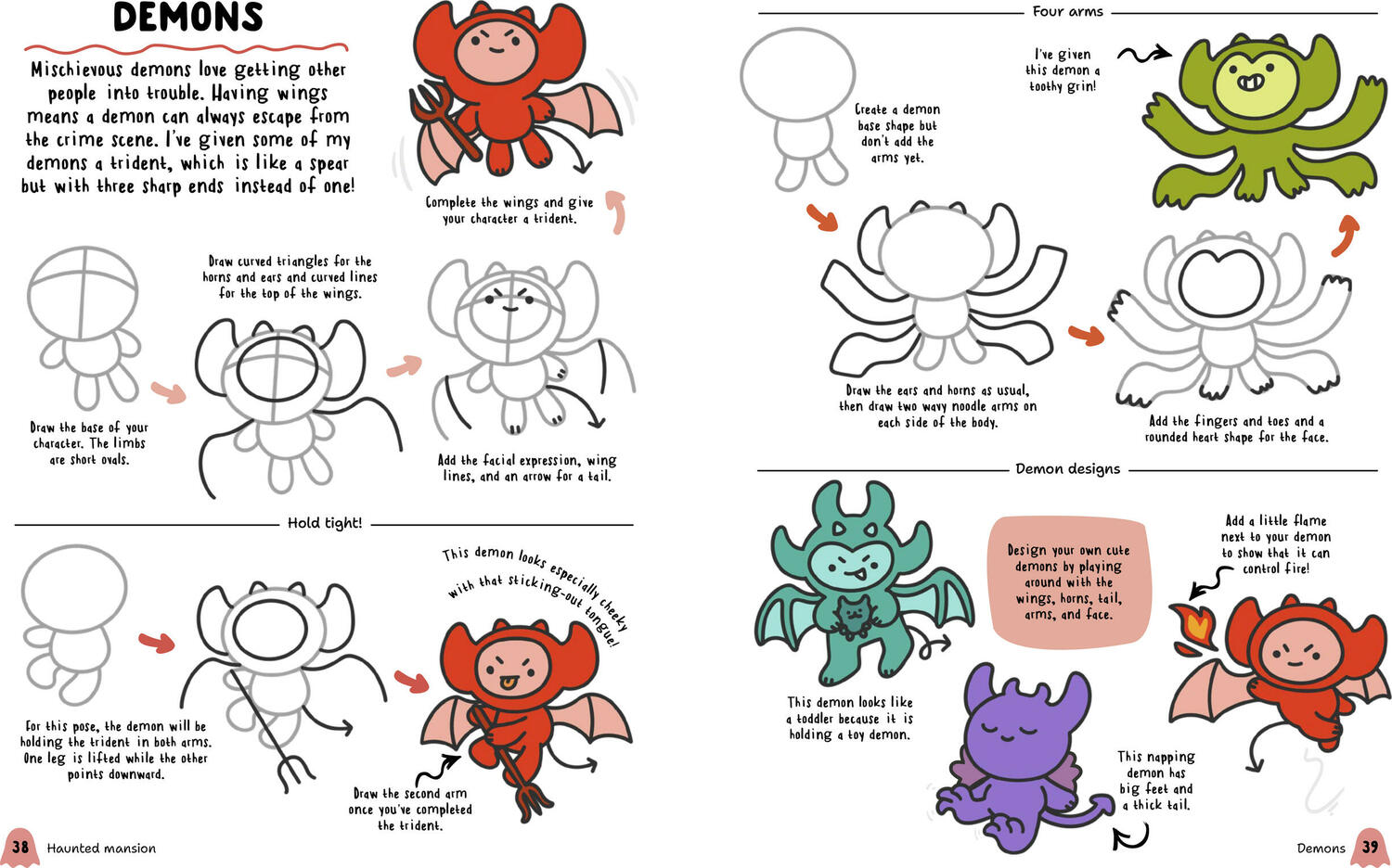 How to Draw Cute Spooky Stuff