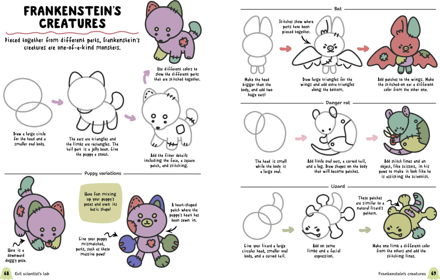 How to Draw Cute Spooky Stuff