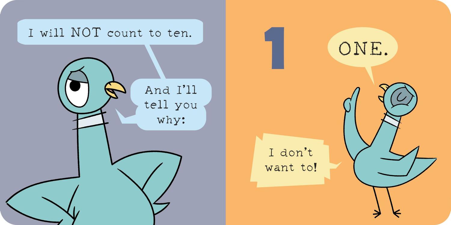 The Pigeon WON'T Count to 10!