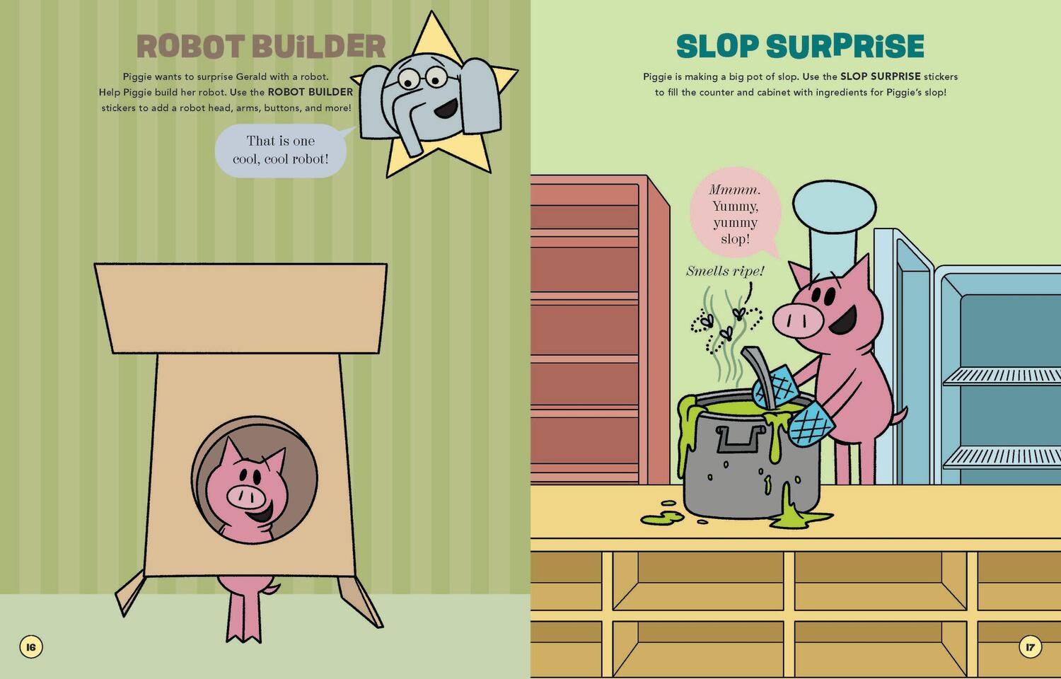 Elephant & Piggie: Let's Sticker!