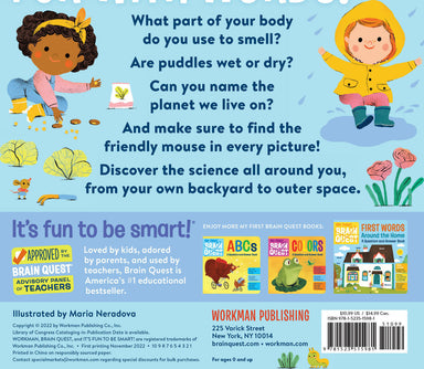 My First Brain Quest First Words: Science Around Us: A Question-and-Answer Book