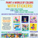 Paint by Sticker Kids: Rainbows Everywhere!: Create 10 Pictures One Sticker at a Time!