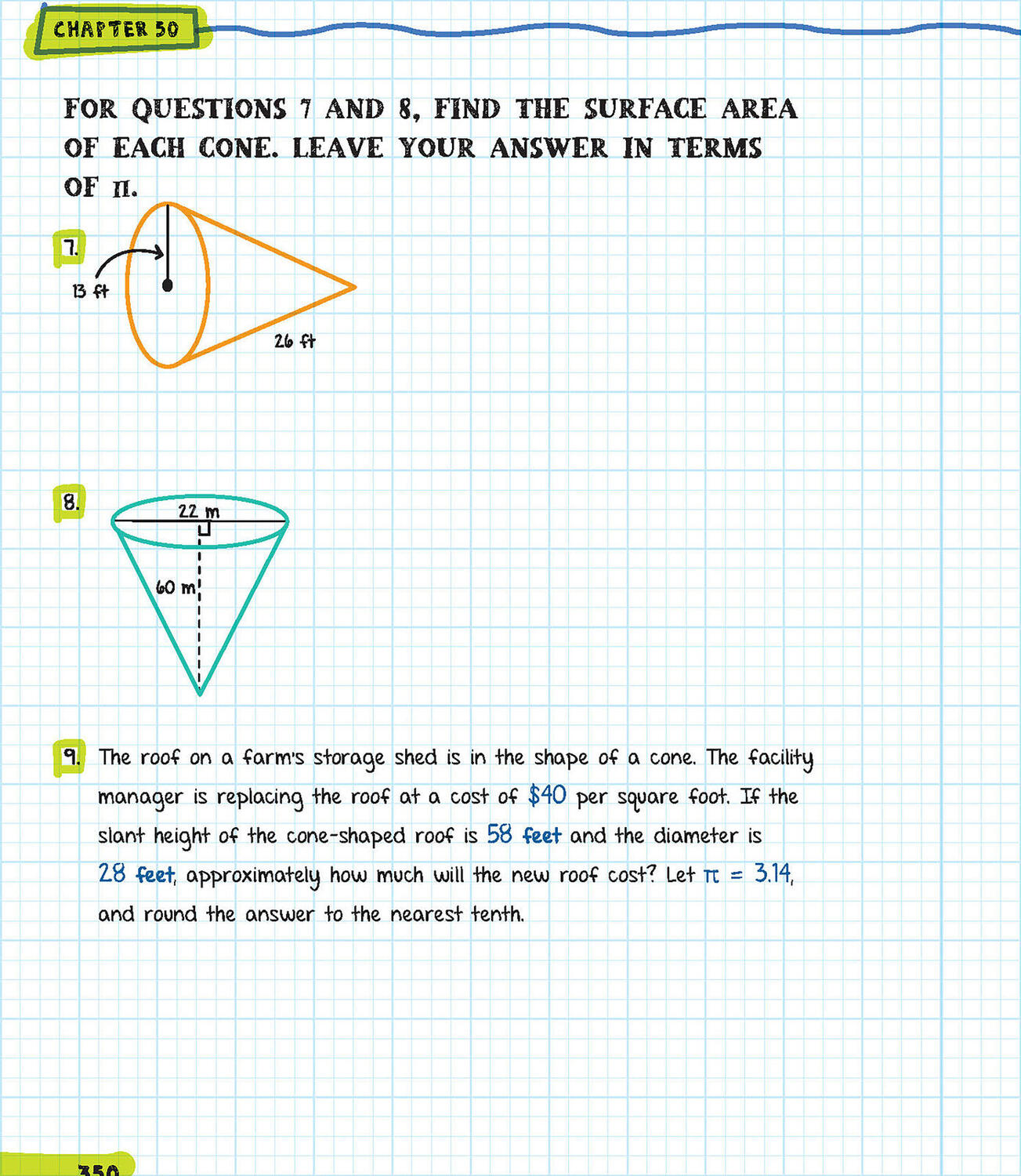 Big Fat High School Geometry Workbook: 400+ Geometry Practice Exercises