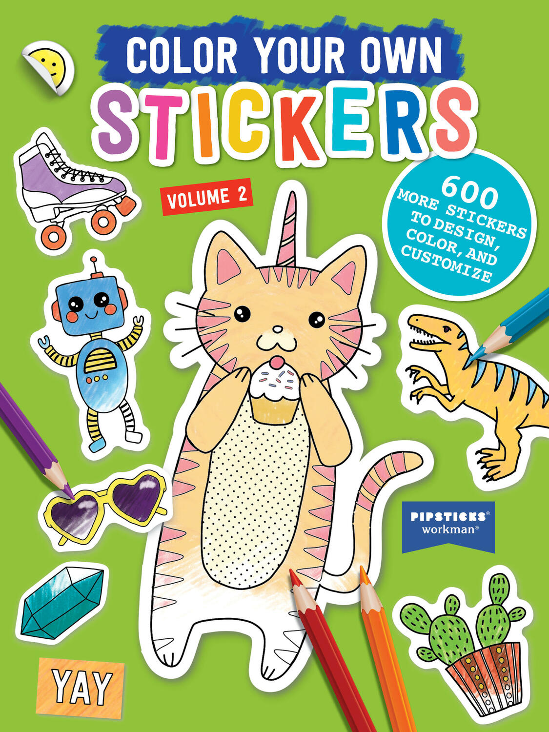 Color Your Own Stickers, Volume 2: Trade Edition
