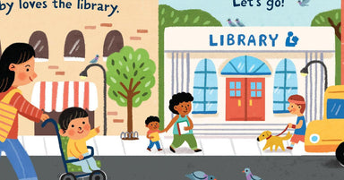 Indestructibles Baby Loves the Library (English)