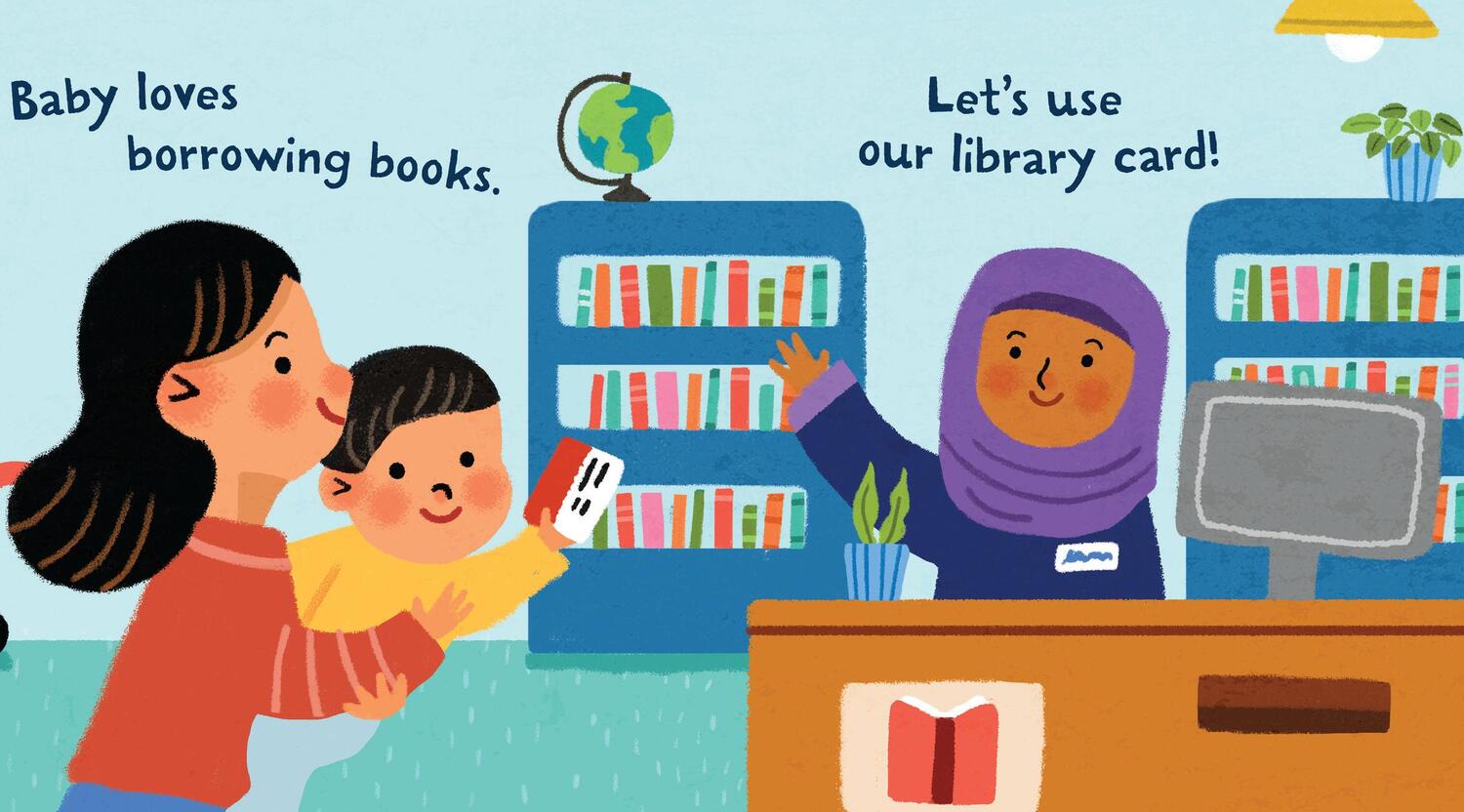 Indestructibles Baby Loves the Library (English)