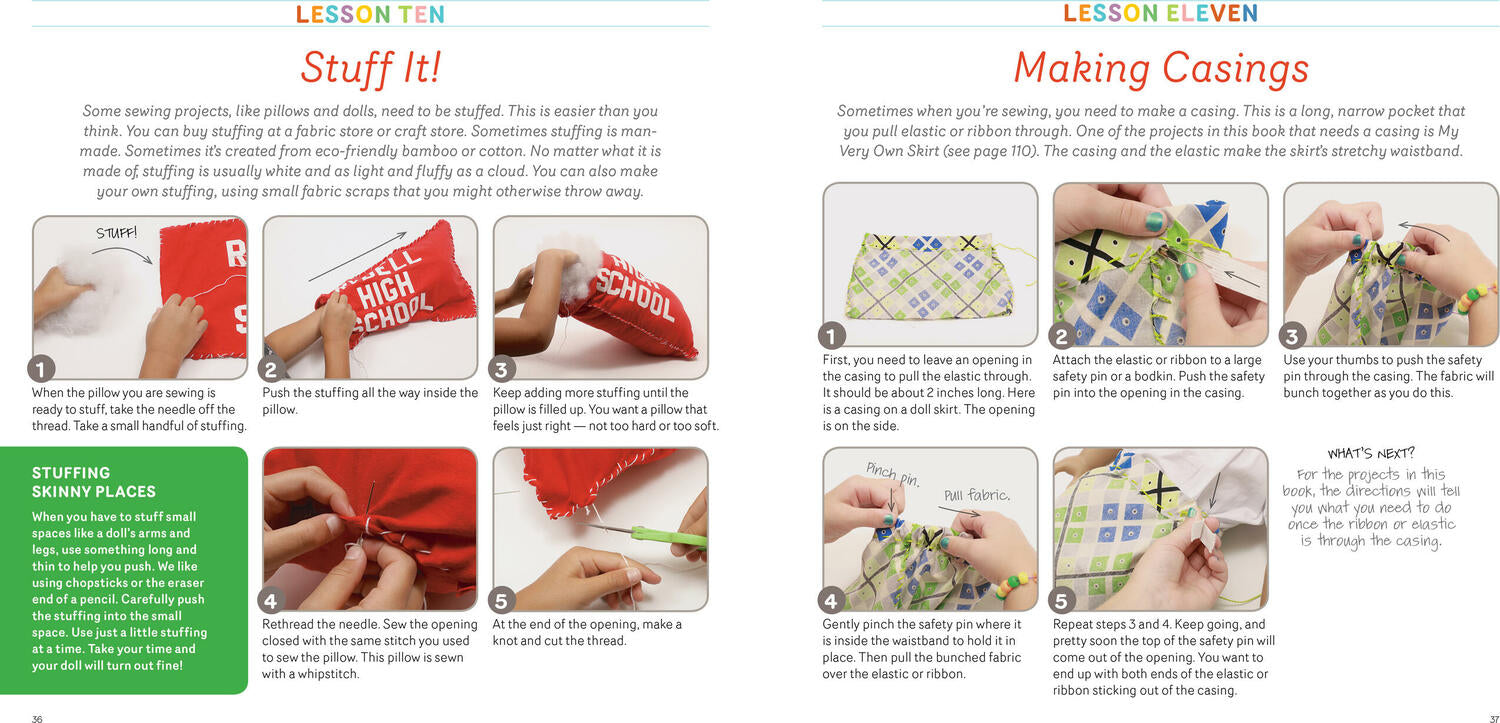 Sewing School ®: 21 Sewing Projects Kids Will Love to Make