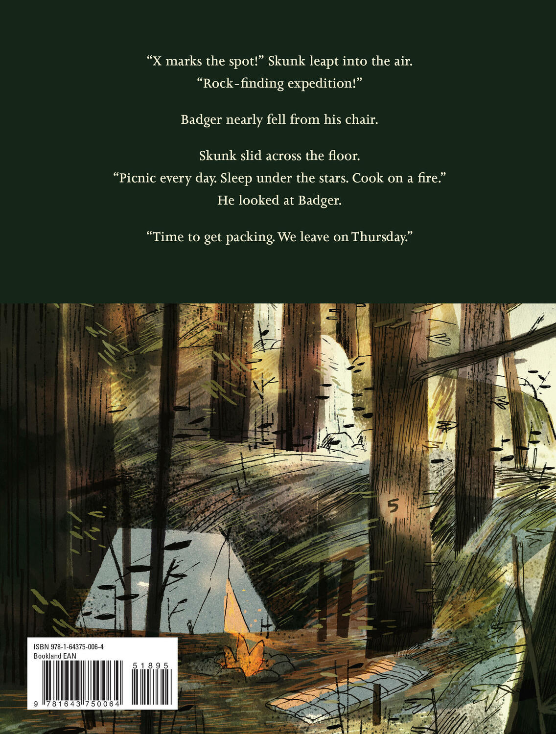 Egg Marks the Spot: A Skunk and Badger Story