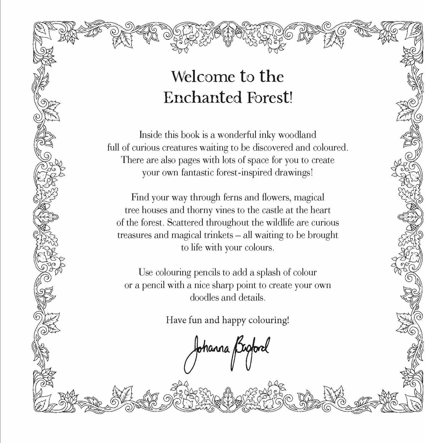 Miniature Enchanted Forest: A Pocket-sized Adventure Coloring Book