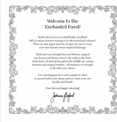 Miniature Enchanted Forest: A Pocket-sized Adventure Coloring Book