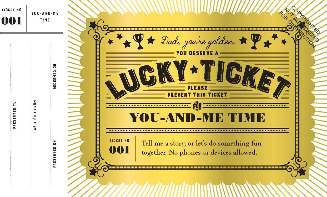 Lucky Tickets for Dad