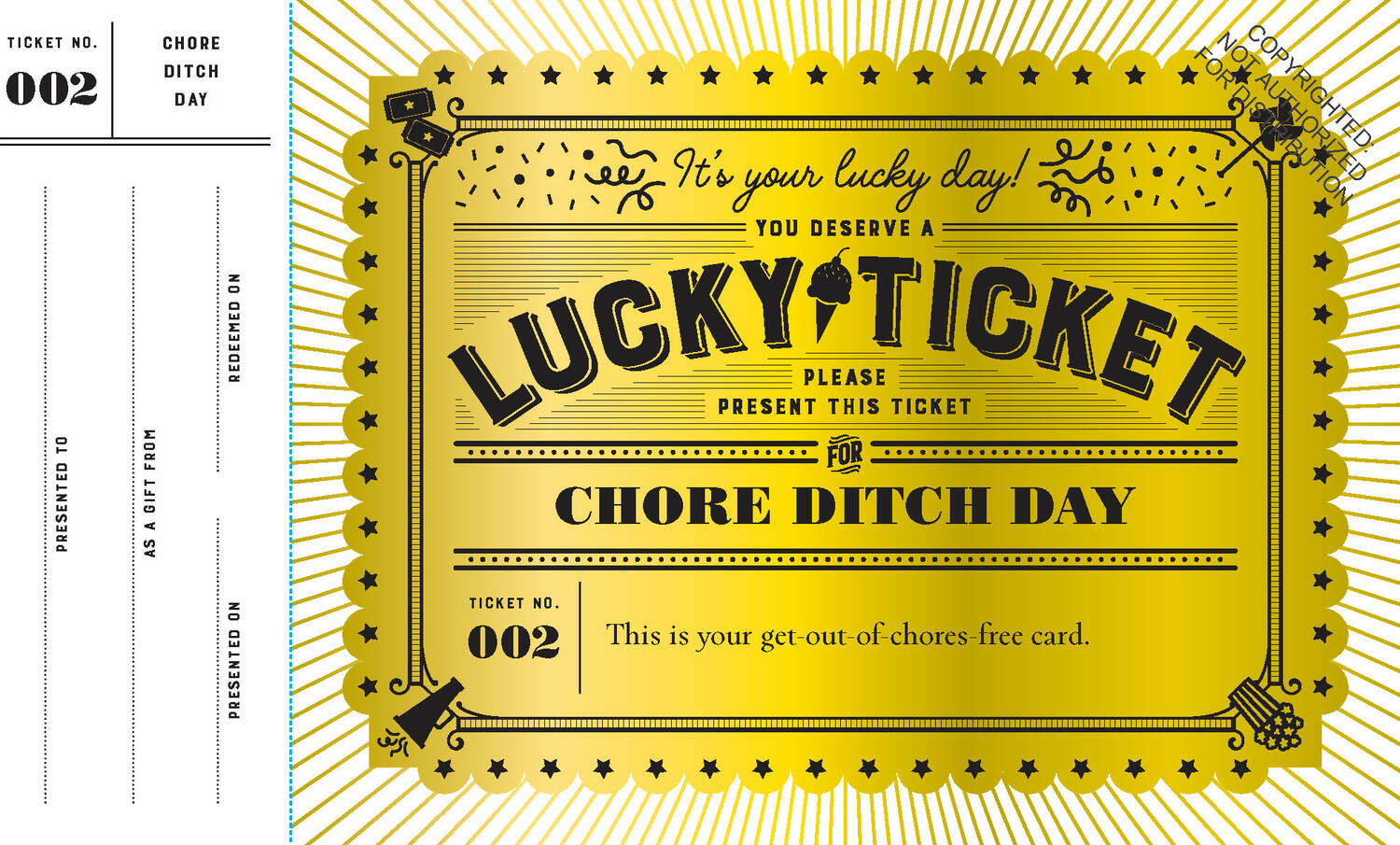 Lucky Tickets for Kids