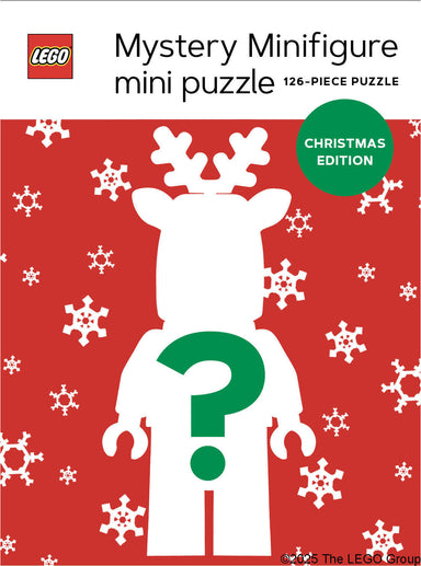 LEGO Mystery Minifigure Mini Puzzle (Christmas Edition): 126-Piece Puzzle