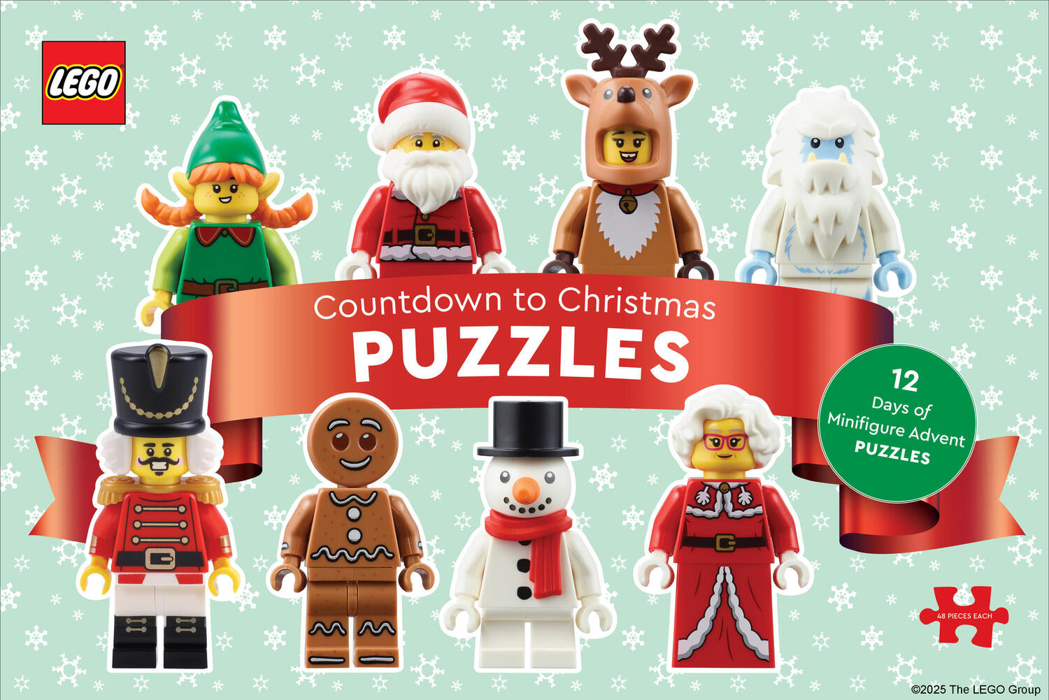 LEGO Countdown to Christmas Puzzles: 12 Days of Minifigure Advent Puzzles