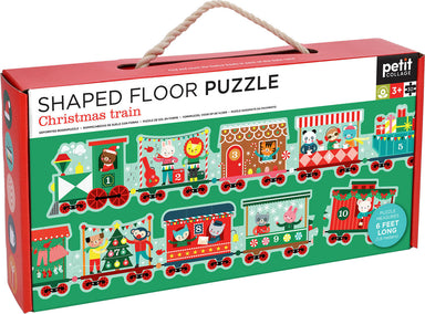Christmas Train Shaped Floor Puzzle
