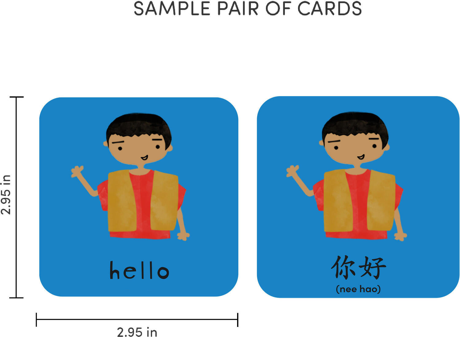 Minilingo Mandarin / English Bilingual Flashcards: Bilingual memory game with Mandarin & English cards
