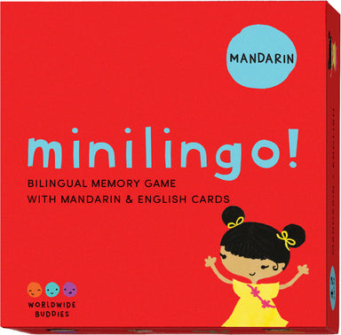 Minilingo Mandarin / English Bilingual Flashcards: Bilingual memory game with Mandarin & English cards