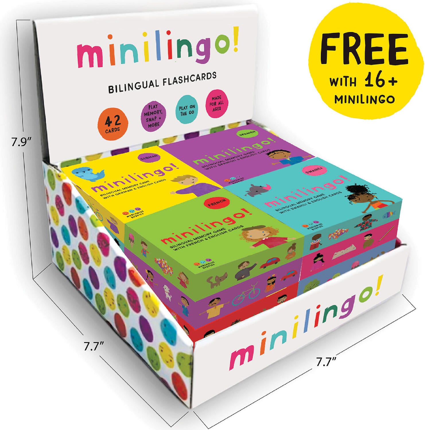 Minilingo Mandarin / English Bilingual Flashcards: Bilingual memory game with Mandarin & English cards