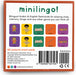 Minilingo Arabic / English Bilingual Flashcards: Bilingual memory game with Arabic & English cards