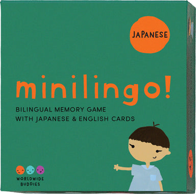 Minilingo Japanese / English Bilingual Flashcards: Bilingual memory game with Japanese & English cards