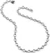 Silver Chain Choker Necklace