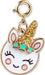Gold Unicorn Smiley Charm