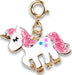 Gold Glitter Unicorn Charm