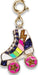 Gold Rollerskate Charm