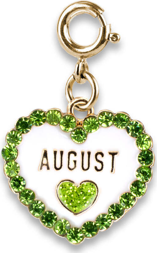 Gold August Birthstone Charm