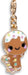 Gold Swivel Gingerbread Man Charm