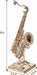3D Modern Wooden Puzzle - Saxophone